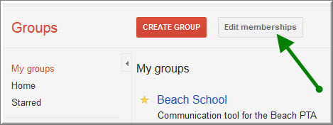 My Groups