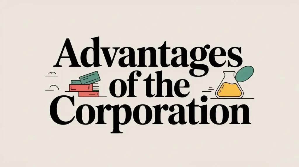 advantages of the corporation